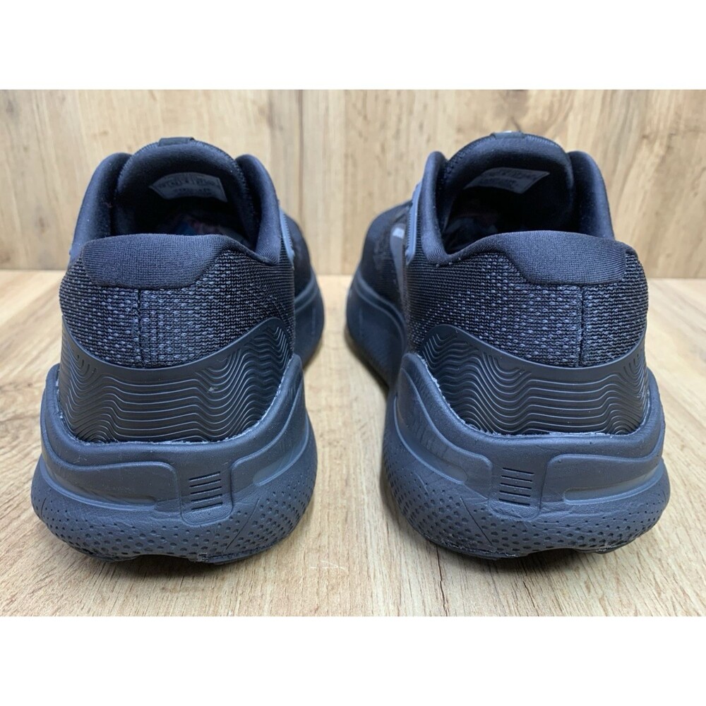 Brooks Ghost Max Women's Size 10 D Wide Black Running Walking Shoes 1203951D020 - Picture 7 of 13